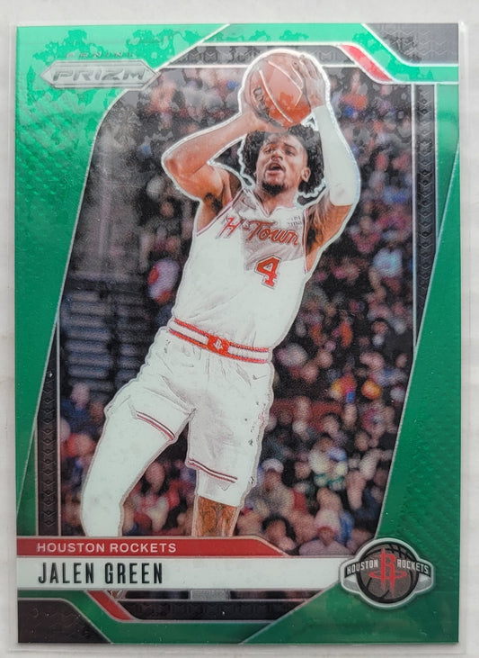 Jalen Green - 2024-25 Panini Prizm Prizms Green #102