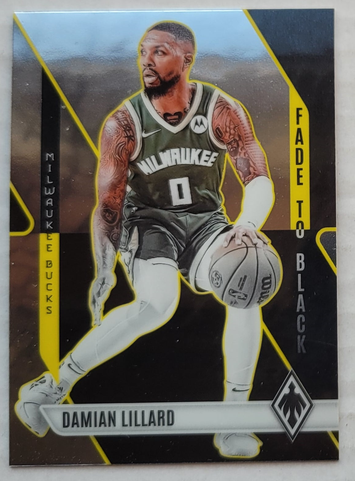 Damian Lillard - 2023-24 Panini Phoenix Fade To Black #25