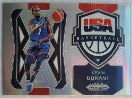 Kevin Durant - 2021-22 Panini Prizm USA Basketball Prizms Silver #2