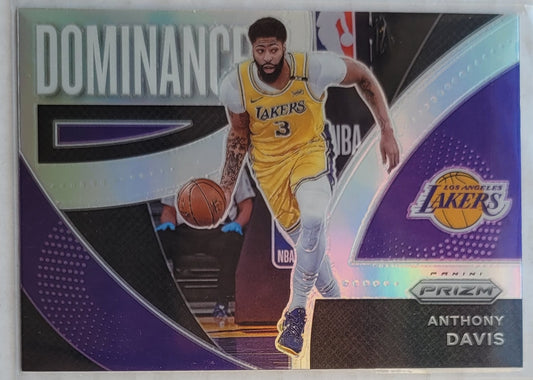 Anthony Davis - 2021-22 Panini Prizm Dominance Prizms Silver #20