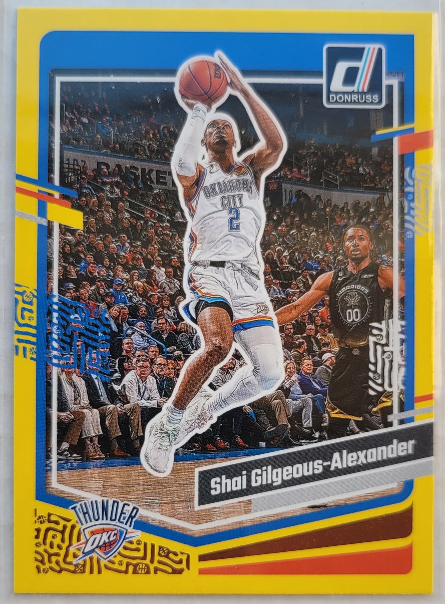 Shai Gilgeous-Alexander - 2023-24 Donruss Yellow Flood #40
