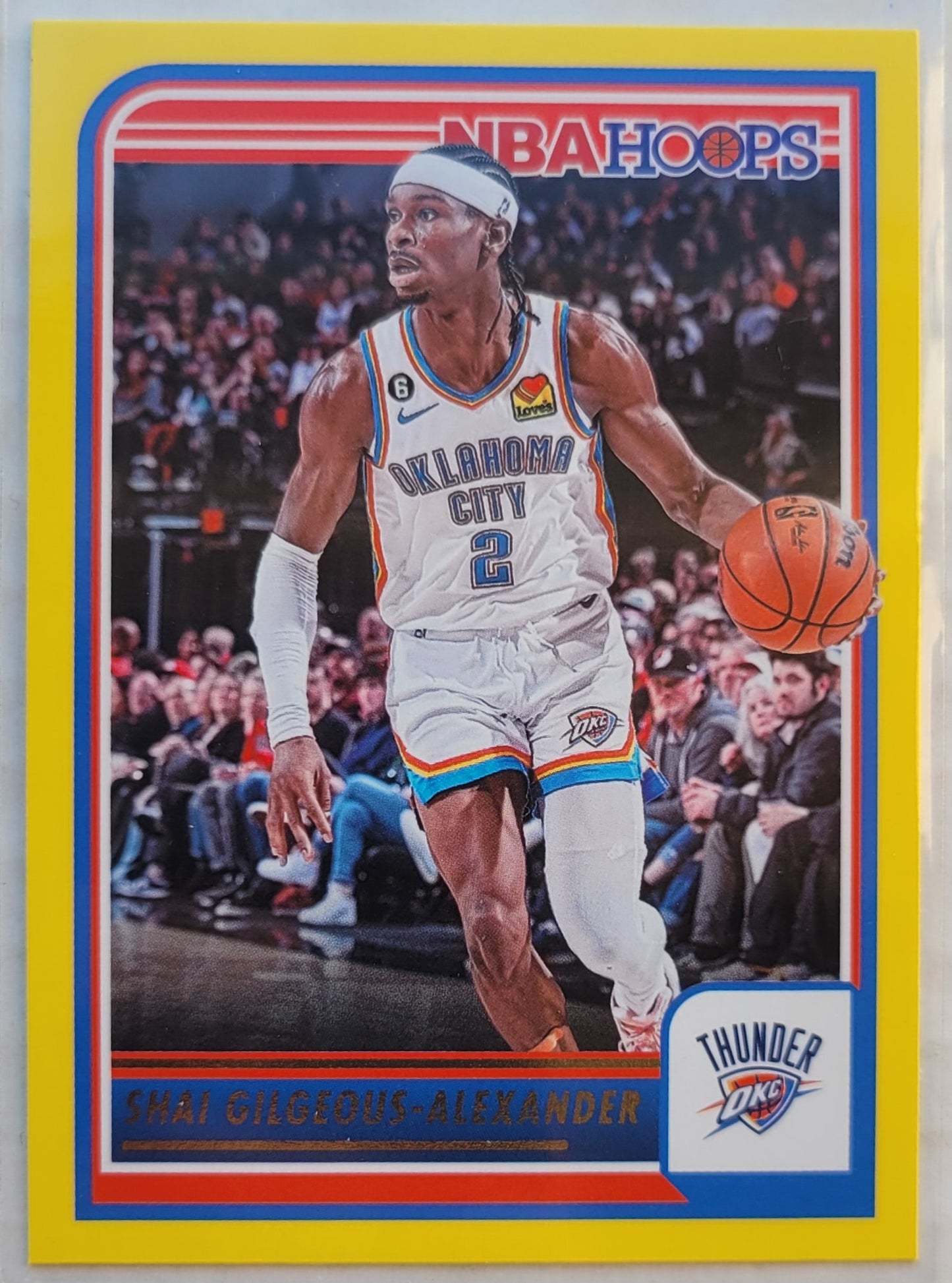 Shai Gilgeous-Alexander - 2023-24 Hoops Yellow #59