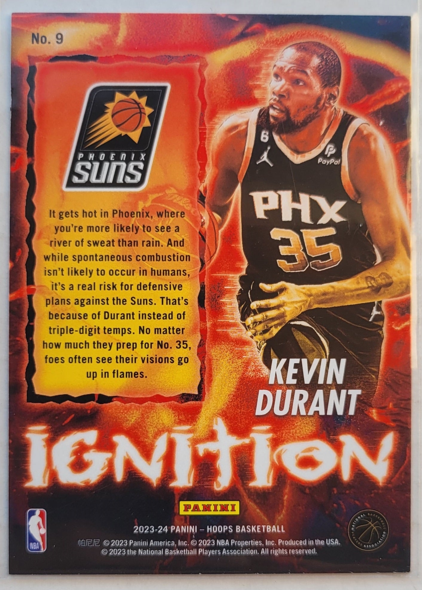 Kevin Durant - 2023-24 Hoops Ignition #9