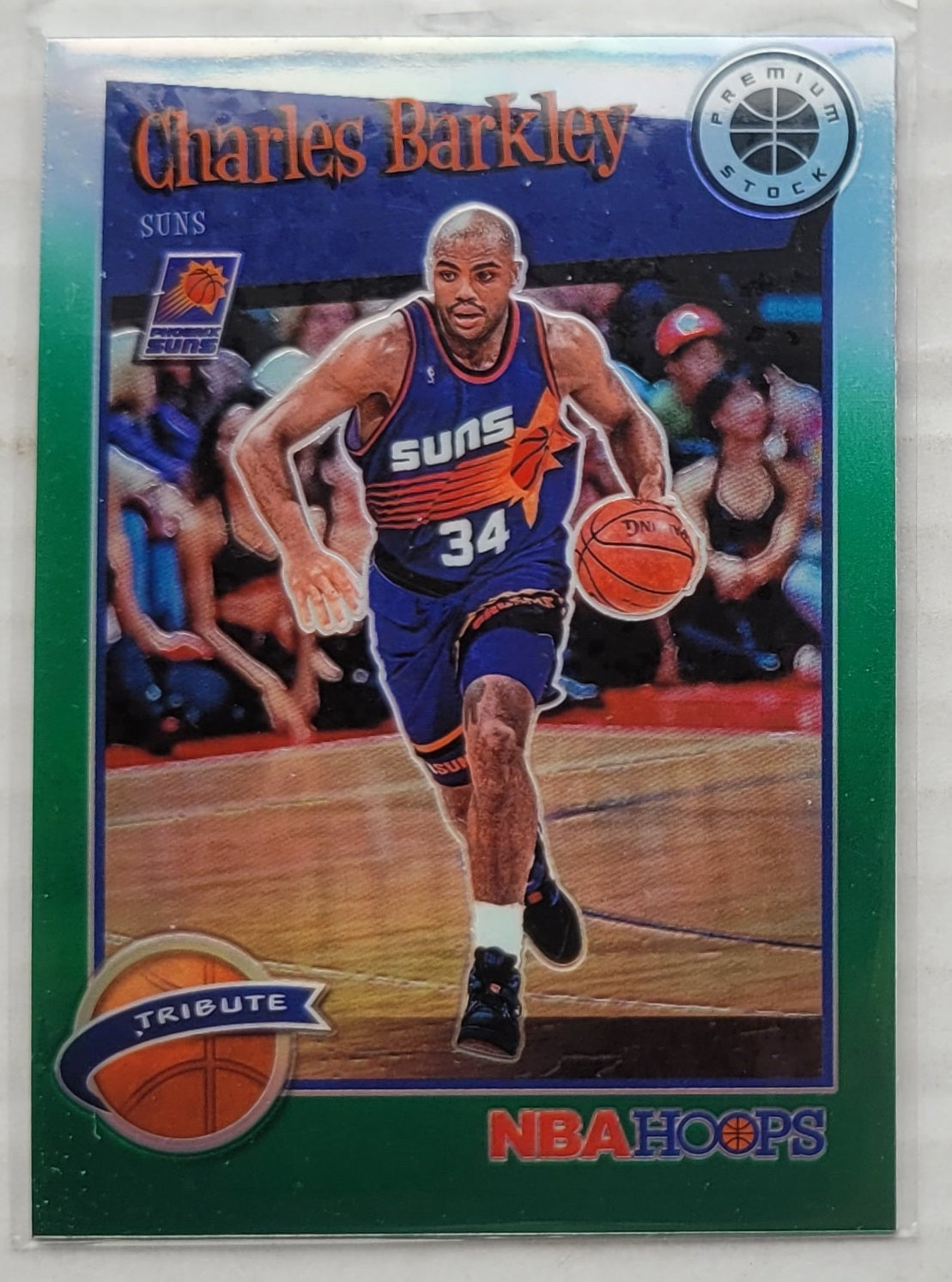 Charles Barkley - 2019-20 Hoops Premium Stock Prizms Green #281