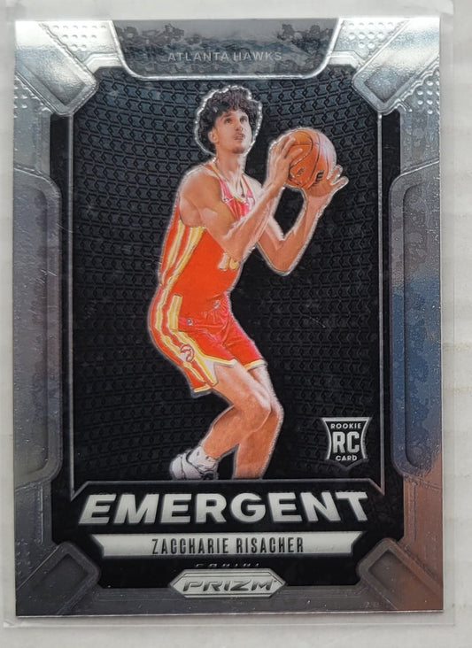 Zaccharie Risacher - 2024-25 Panini Prizm Emergent #6