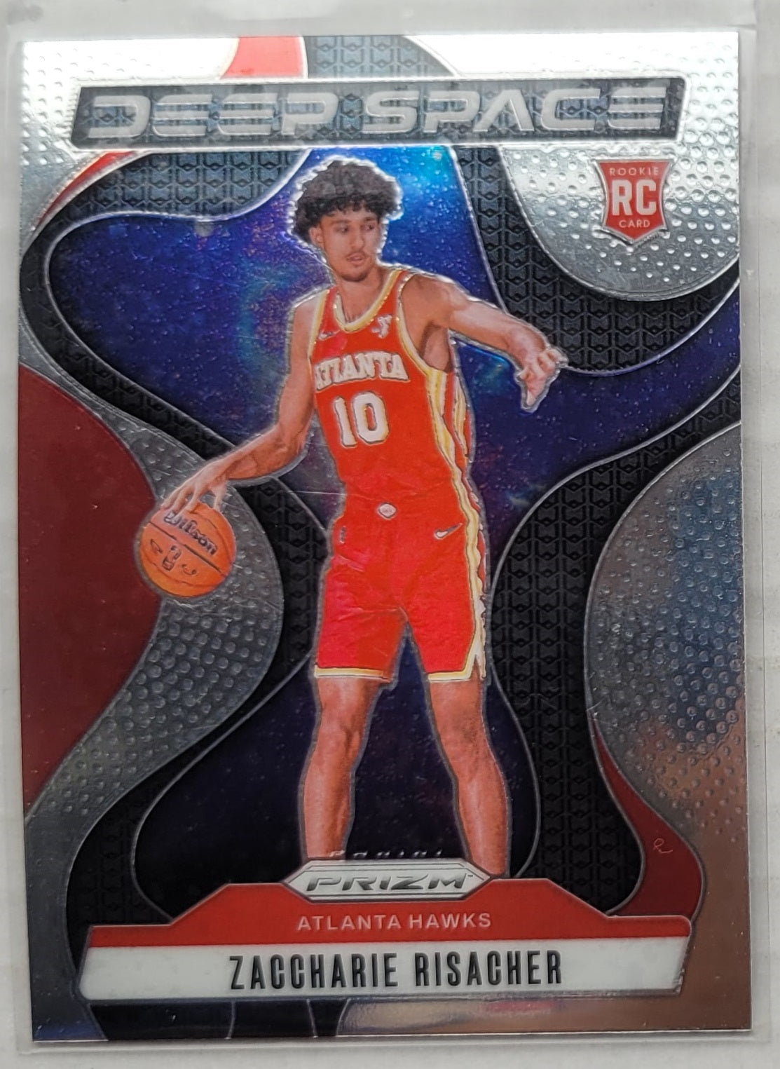 Zaccharie Risacher - 2024-25 Panini Prizm Deep Space #8