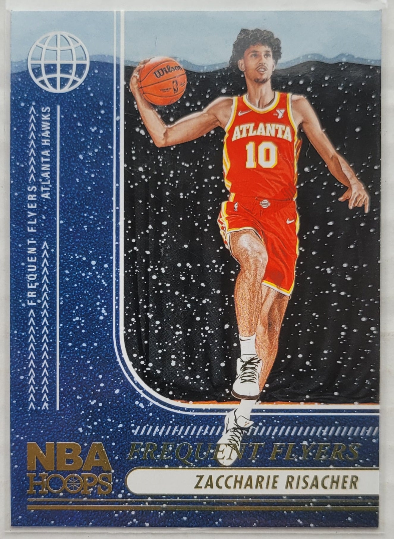 Zaccharie Risacher - 2024-25 Hoops Frequent Flyers Winter #9