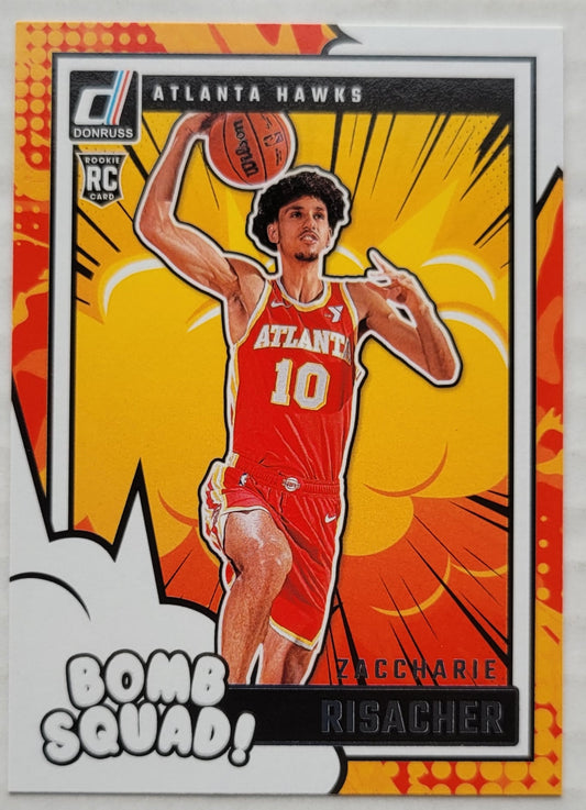 Zaccharie Risacher - 2024-25 Donruss Bomb Squad #11