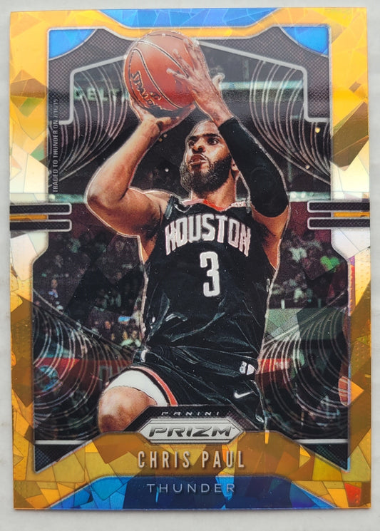 Chris Paul - 2019-20 Panini Prizm Prizms Orange Ice #211