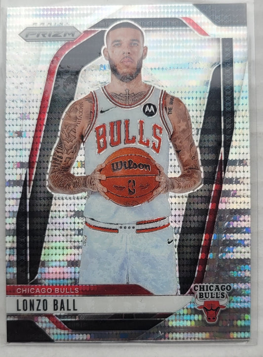 Lonzo Ball - 2024-25 Panini Prizm Prizms Pulsar #75