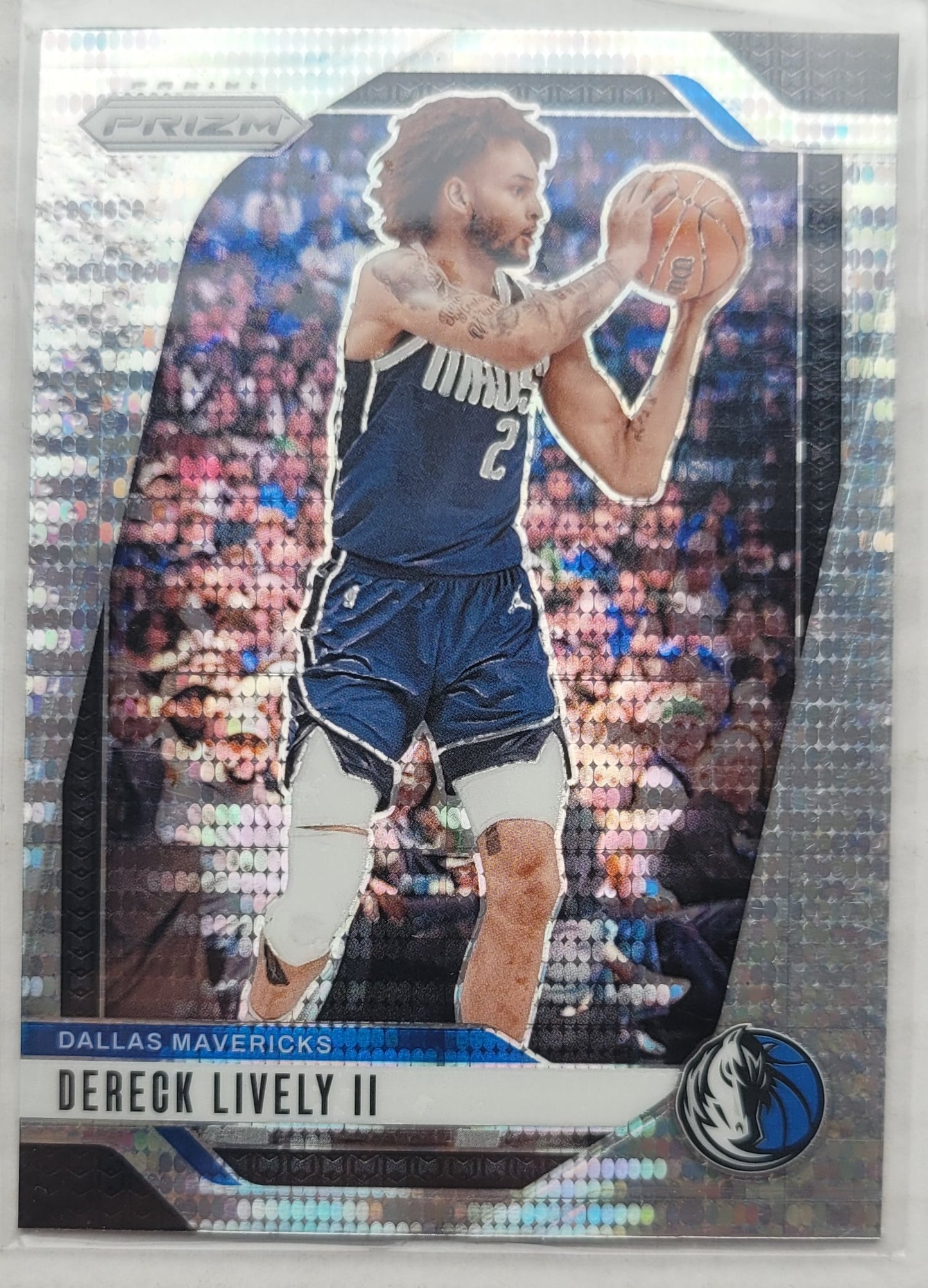 Dereck Lively II - 2024-25 Panini Prizm Prizms Pulsar #214