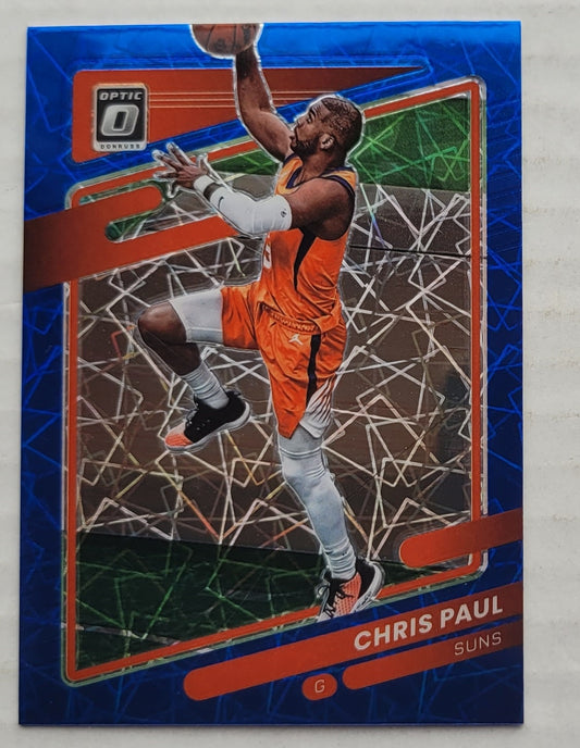 Chris Paul - 2021-22 Donruss Optic Blue Velocity #115