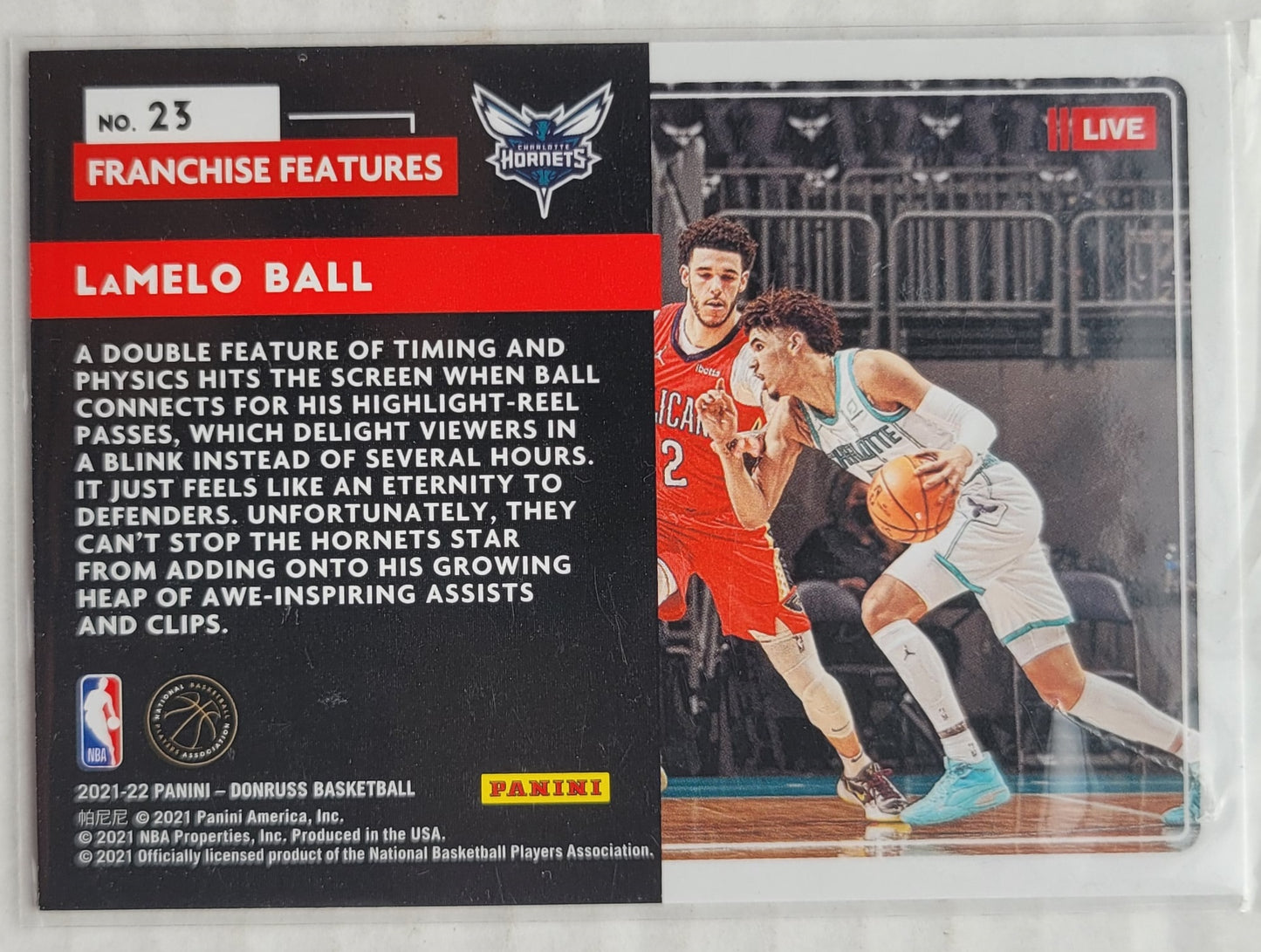 LaMelo Ball - 2021-22 Donruss Franchise Features #23