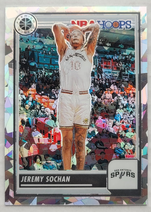 Jeremy Sochan - 2023-24 Hoops Premium Stock Ice Prizm #34