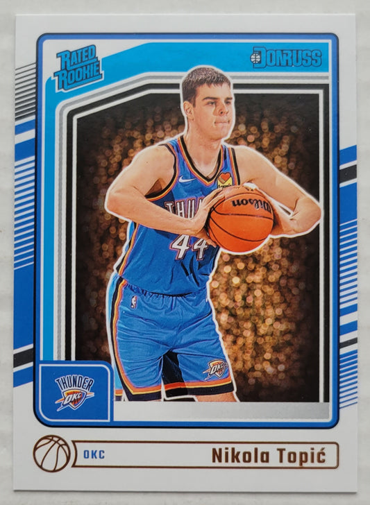 Nikola Topic - 2024-25 Donruss #208 RR RC