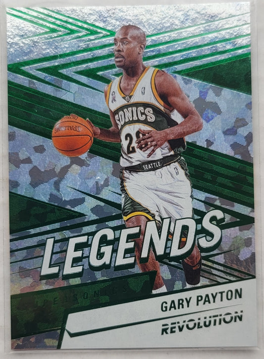 Gary Payton - 2024-25 Panini Revolution Chinese New Year Emerald #167 LGD - 46/88