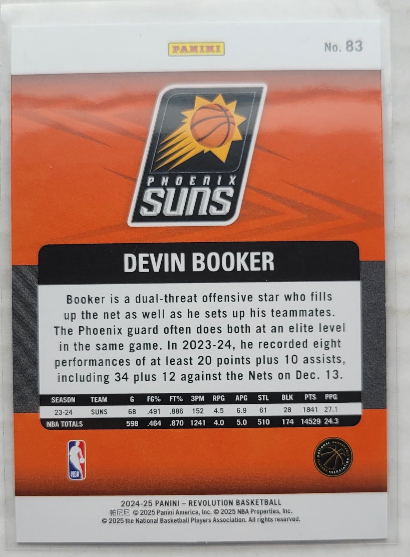 Devin Booker - 2024-25 Panini Revolution #83