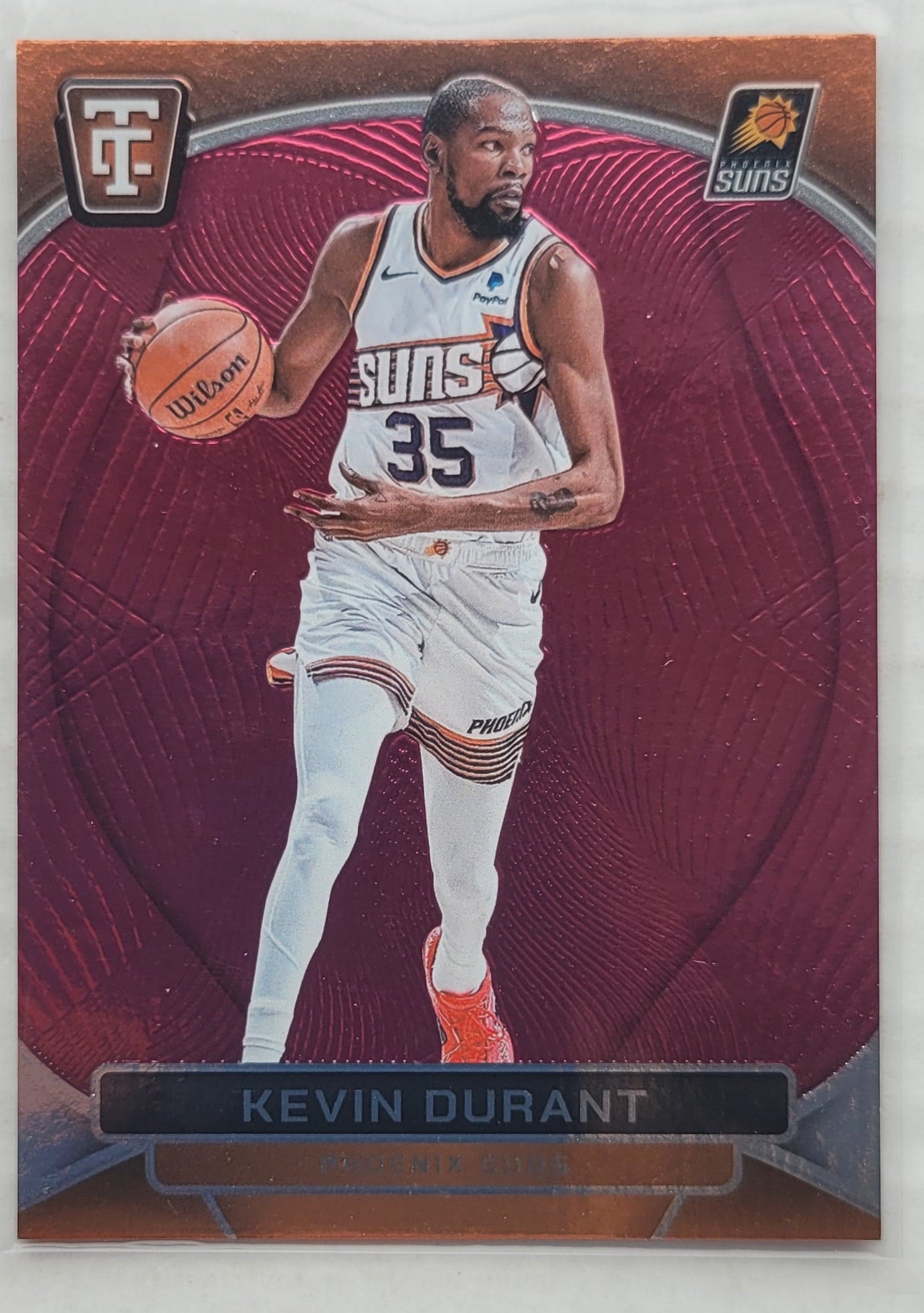Kevin Durant - 2024-25 Totally Certified Mirror Maroon #29