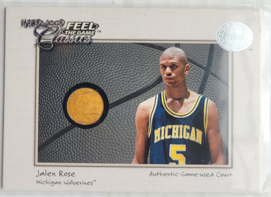 Jalen Rose - 2001 Greats of the Game Feel the Game Hardwood Classics #16