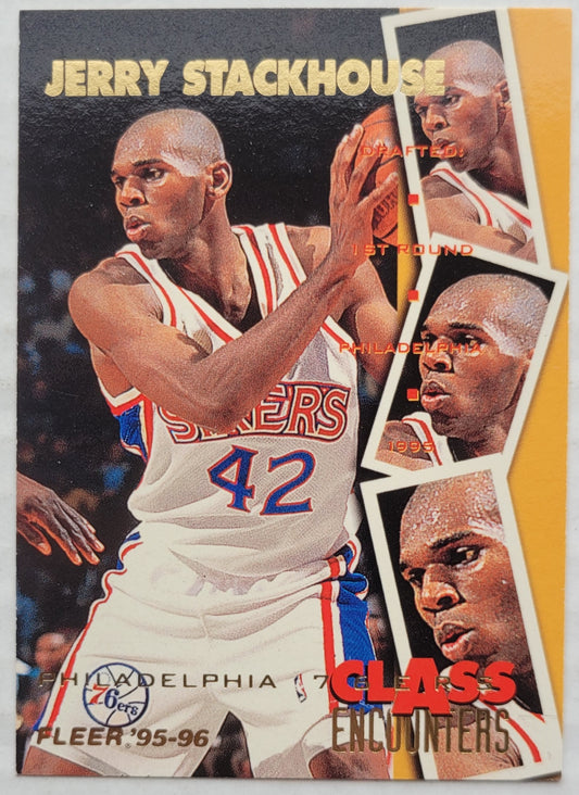 Jerry Stackhouse - 1995-96 Fleer Class Encounters #33