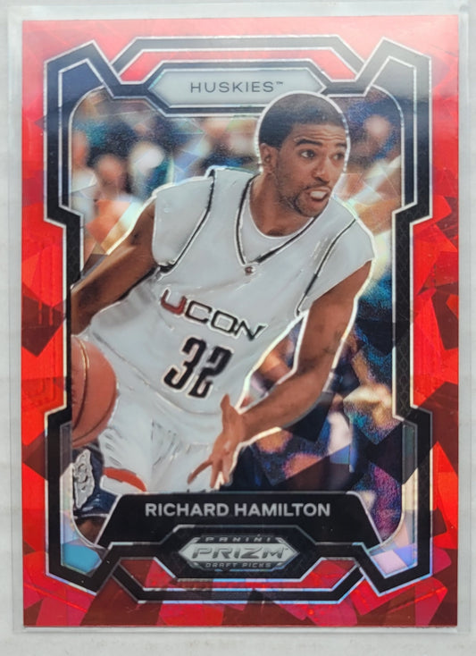 Richard Hamilton - 2024-25 Panini Prizm Draft Picks Prizms Red Ice #98