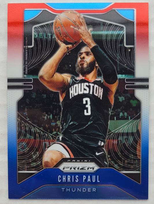 Chris Paul - 2019-20 Panini Prizm Prizms Red White Blue #211