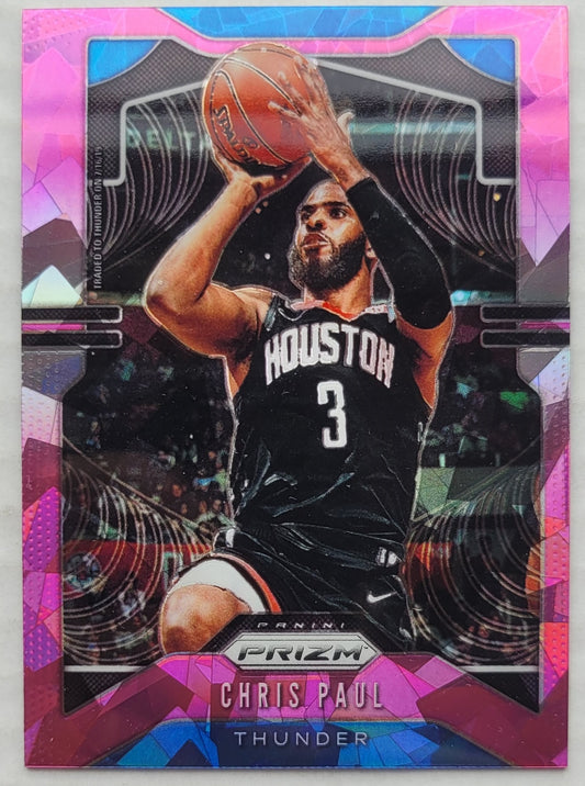 Chris Paul - 2019-20 Panini Prizm Prizms Pink Ice #211