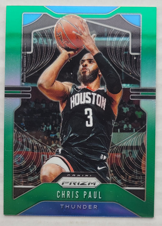 Chris Paul - 2019-20 Panini Prizm Prizms Green #211