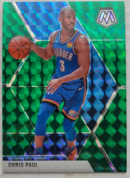 Chris Paul - 2019-20 Panini Mosaic Mosaic Green #143