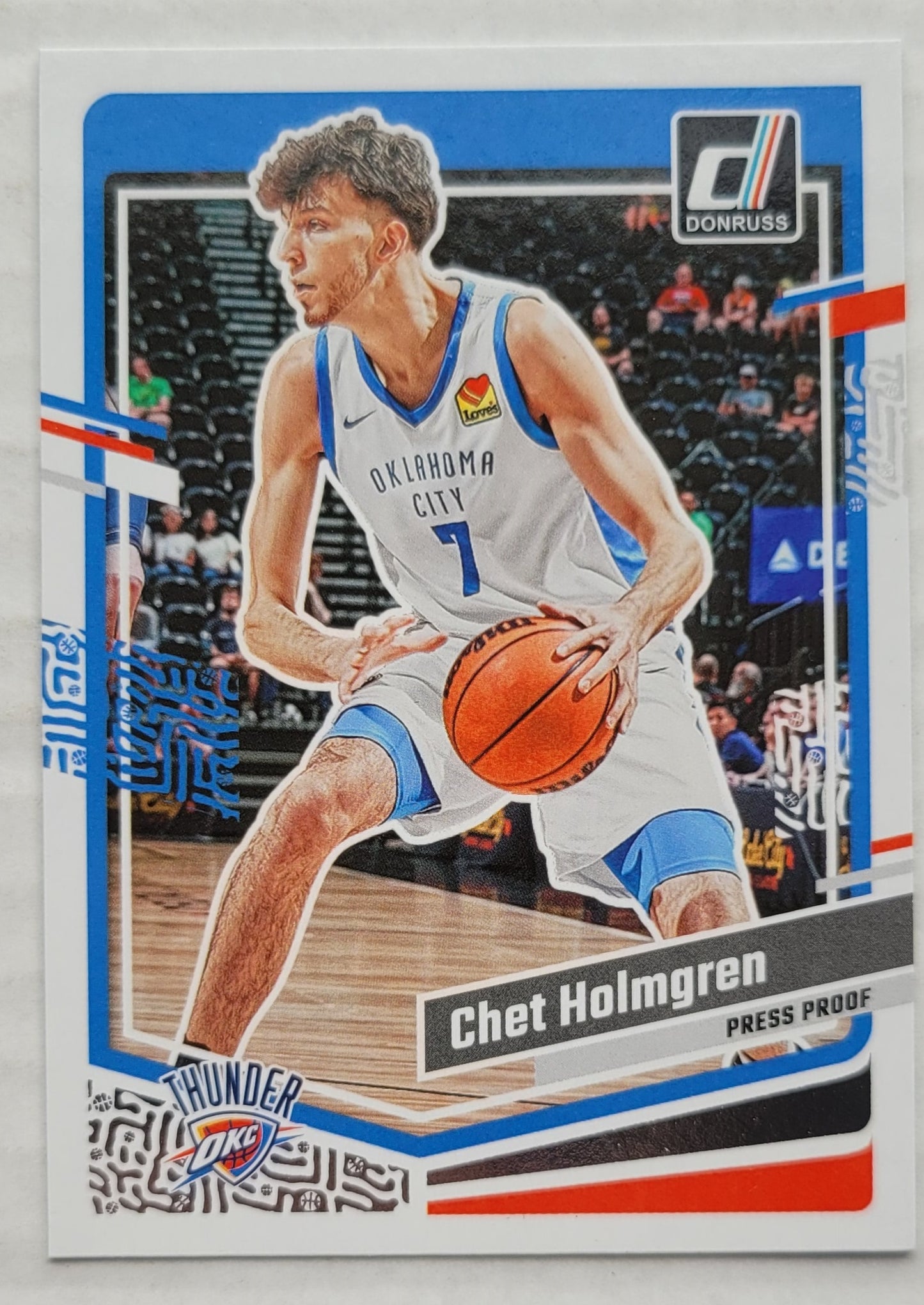 Chet Holmgren - 2023-24 Donruss Press Proof Silver #123