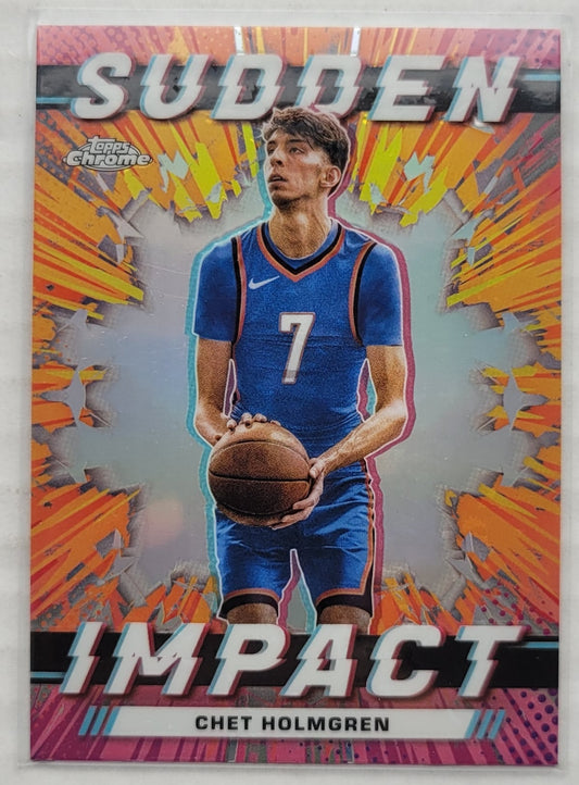 Chet Holmgren - 2023-24 Topps Chrome Sudden Impact #SI23