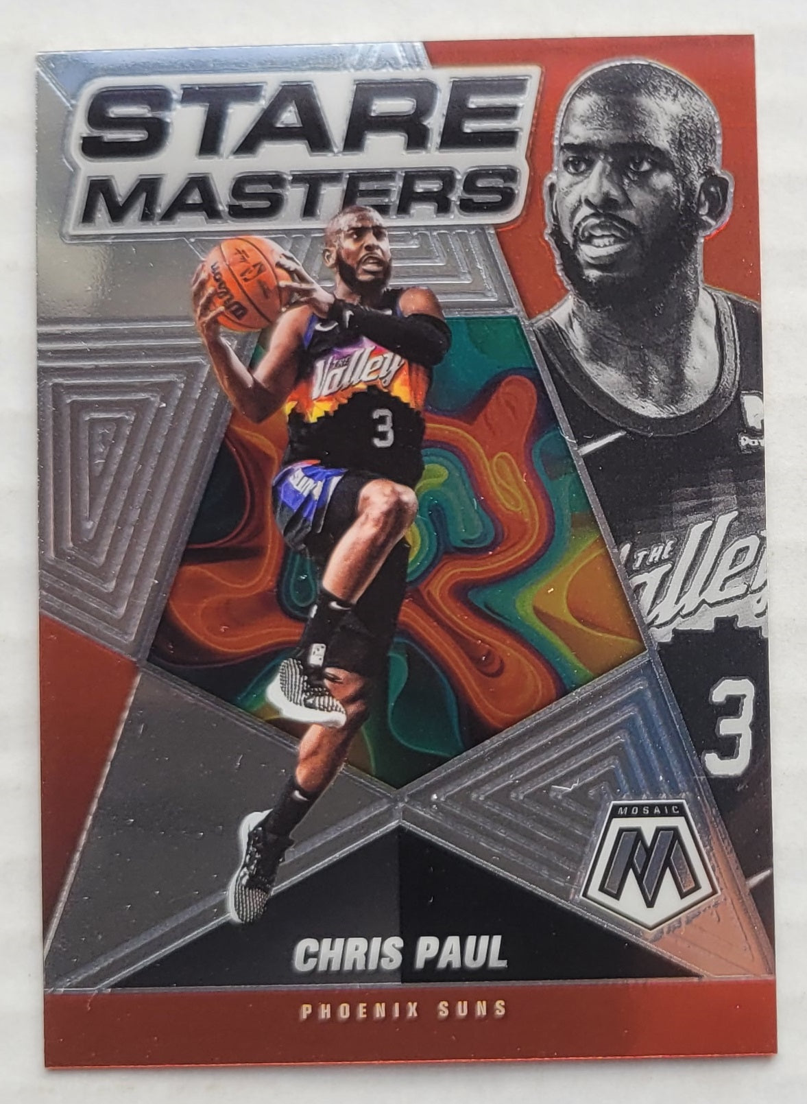 Chris Paul - 2021-22 Panini Mosaic Stare Masters #4