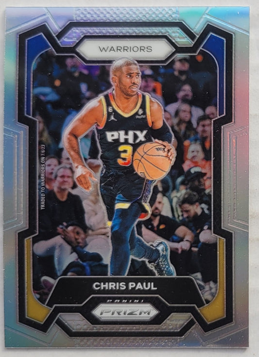 Chris Paul - 2023-24 Panini Prizm Prizms Silver #99