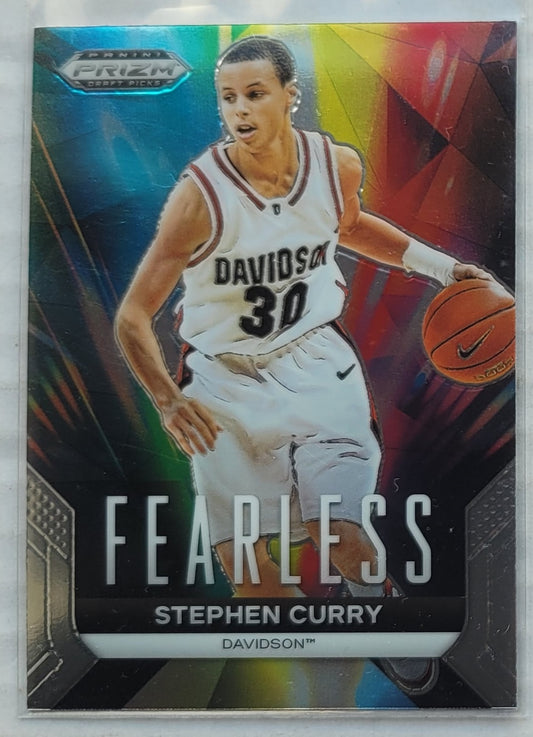 Stephen Curry - 2024-25 Panini Prizm Draft Picks Fearless #19