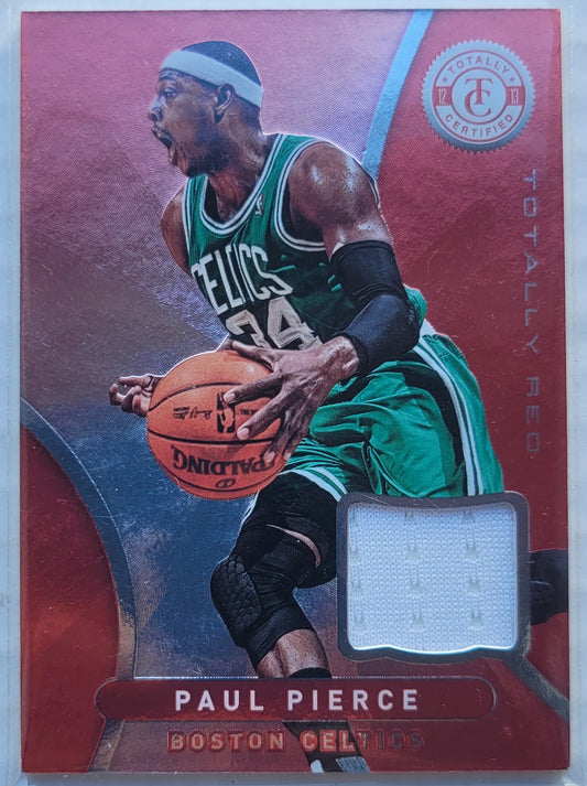 Paul Pierce - 2012-13 Totally Certified Red Materials #43