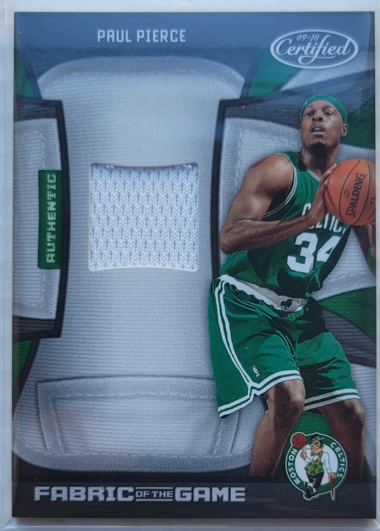 Paul Pierce - 2009-10 Certified Fabric of the Game #FOG-PP - 163/250