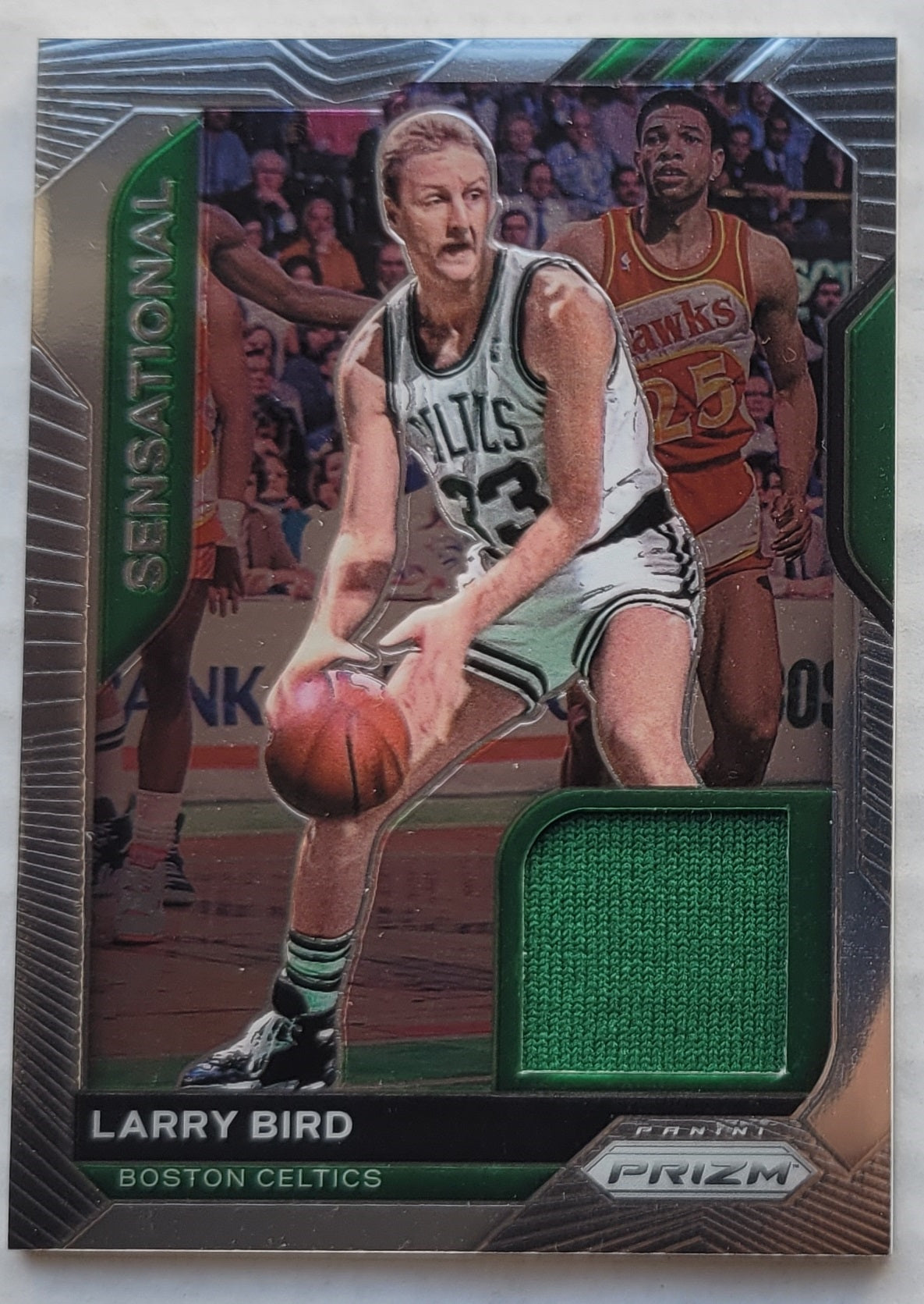 Larry Bird - 2020-21 Panini Prizm Sensational Swatches #SSW-LAB