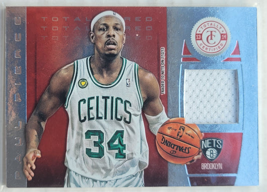 Paul Pierce - 2013-14 Totally Certified Materials Red #63 - 92/99