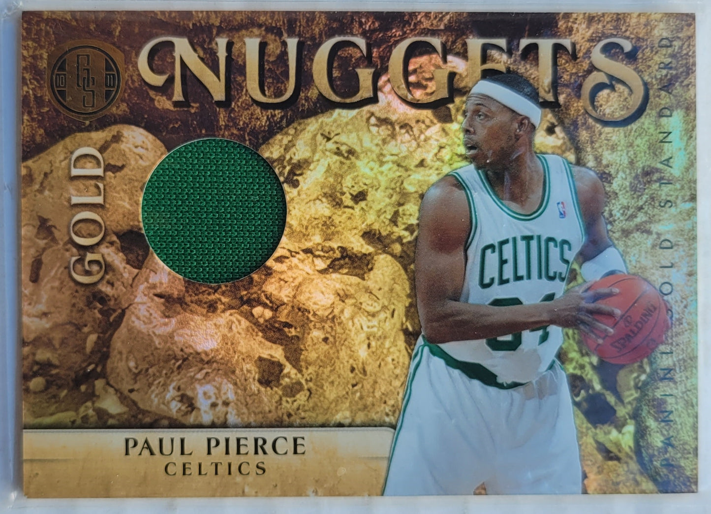 Paul Pierce - 2010-11 Panini Gold Standard Gold Nuggets Materials #5 - 127/199