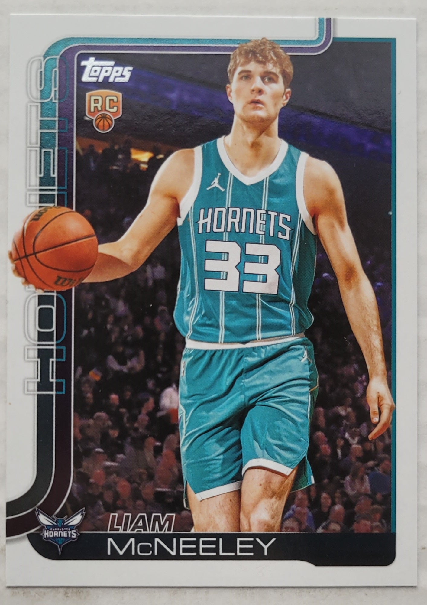 Liam McNeeley - 2025-26 Topps #229 RC