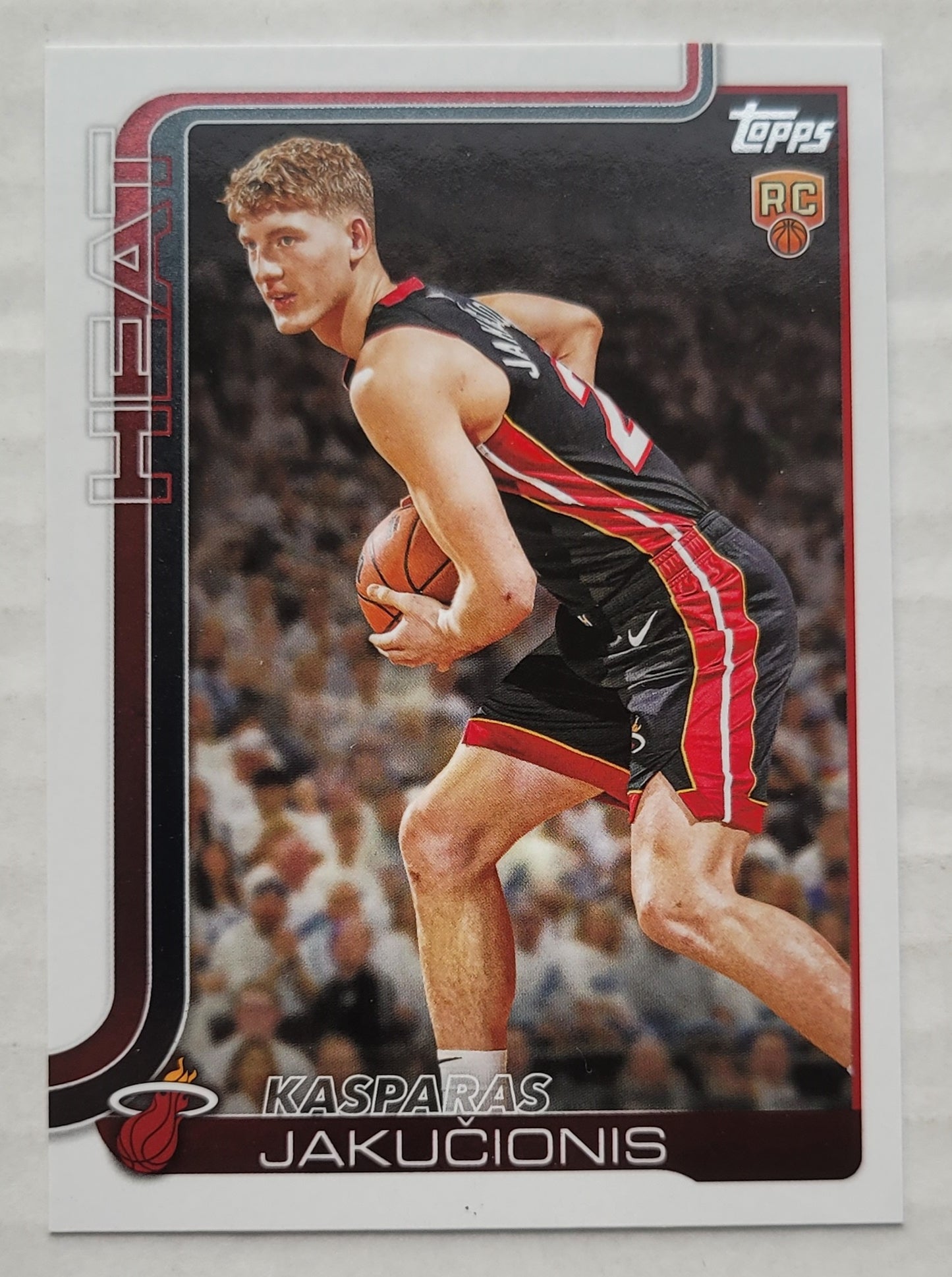Kasparas Jakucionis - 2025-26 Topps #220 RC