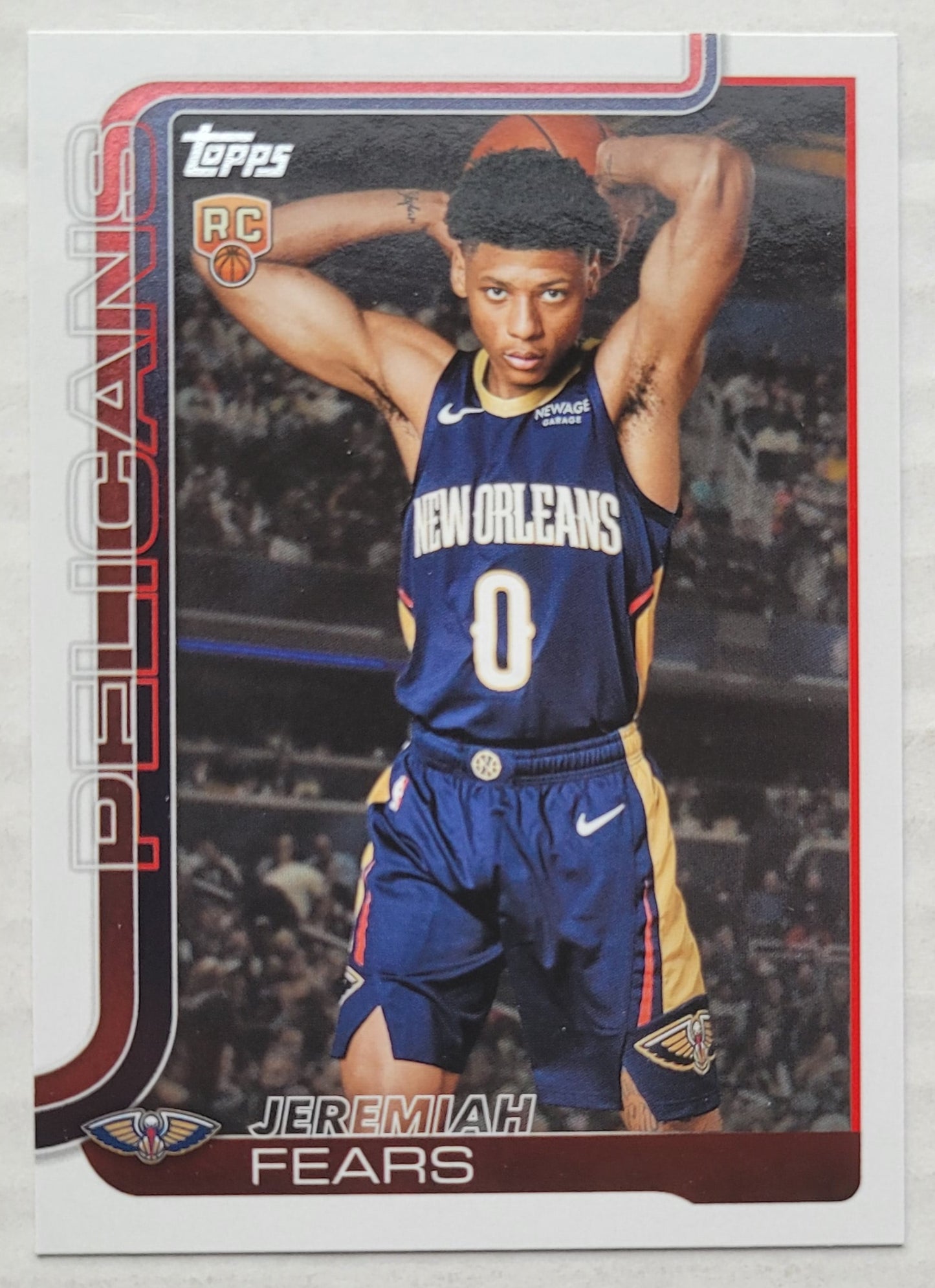 Jeremiah Fears - 2025-26 Topps #207 RC