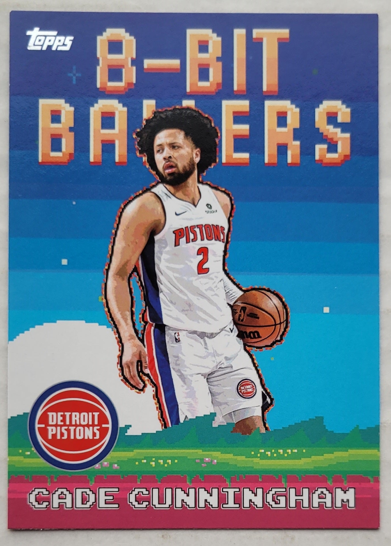 Cade Cunningham - 2025-26 Topps 8-Bit Ballers #8B1