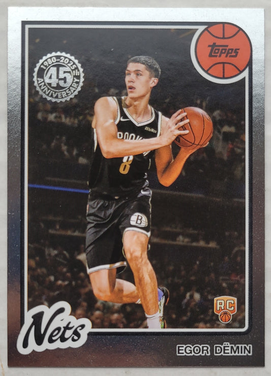 Egor Demin - 2025-26 Topps '80-81 Topps #80BK55 RC