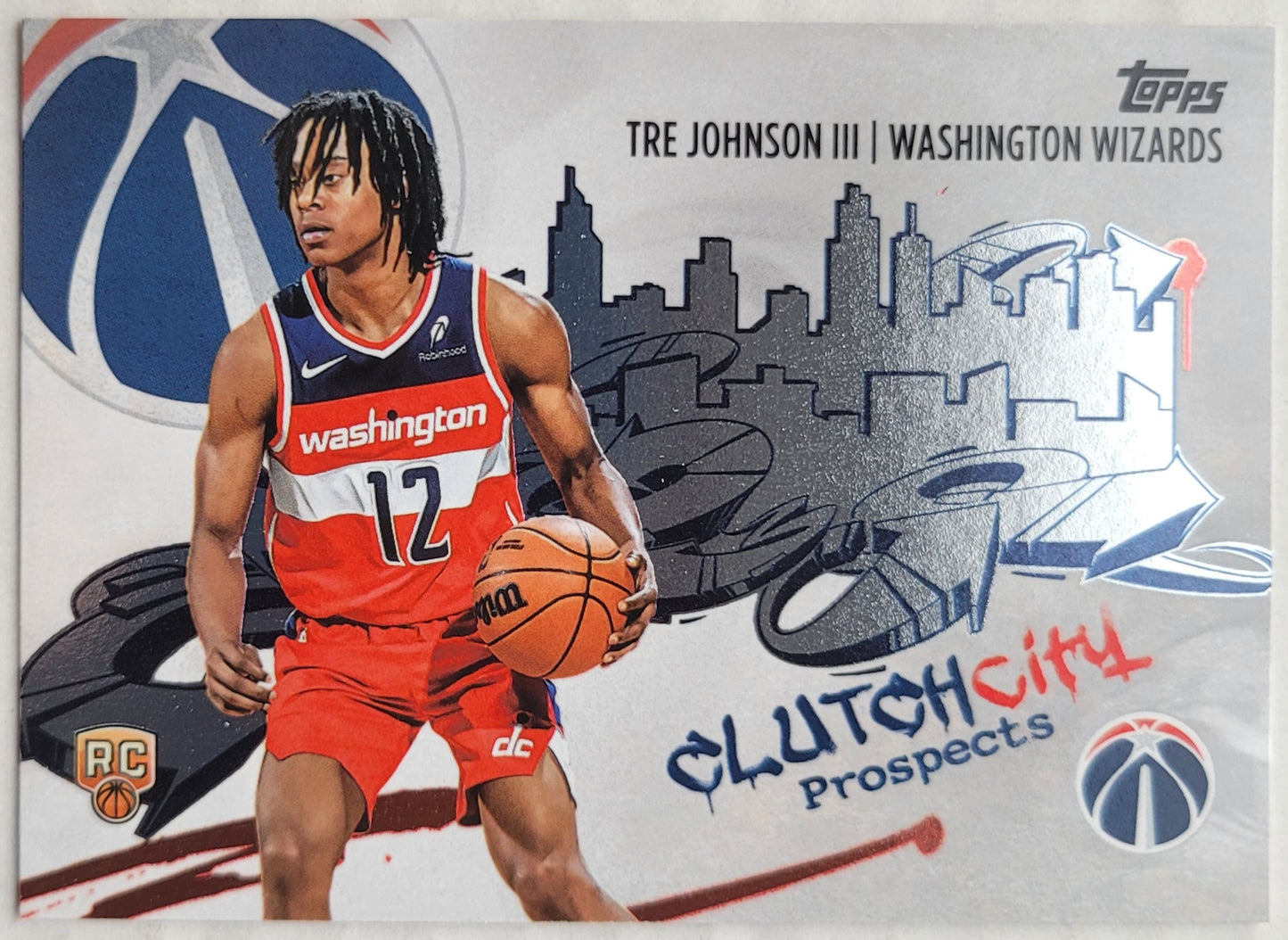 Tre Johnson III - 2025-26 Topps Clutch City Prospects #CC6