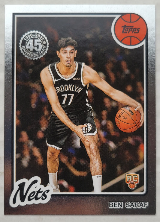 Ben Saraf - 2025-26 Topps '80-81 Topps #80BK72 RC