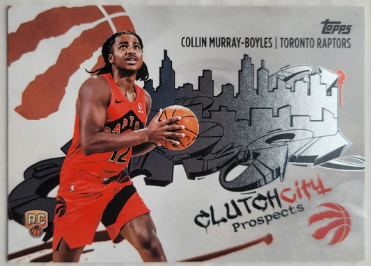 Collin Murray-Boyles - 2025-26 Topps Clutch City Prospects #CC9