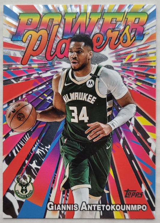 Giannis Antetokounmpo - 2025-26 Topps Power Players #PP1