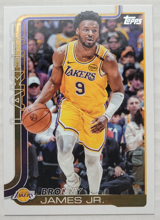 Bronny James Jr. - 2025-26 Topps #152