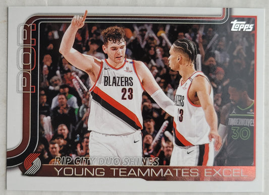 Toumani Camara / Donovan Clingan - 2025-26 Topps #289